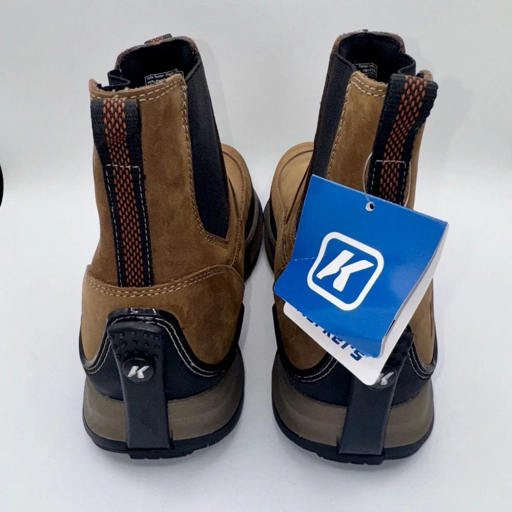 Korkers Alpine Trailtrac Boots Men\'s Size 11.5 Brown Waterproof‎ Leather Korkers Alpine Trailtrac Boots Men main image 2